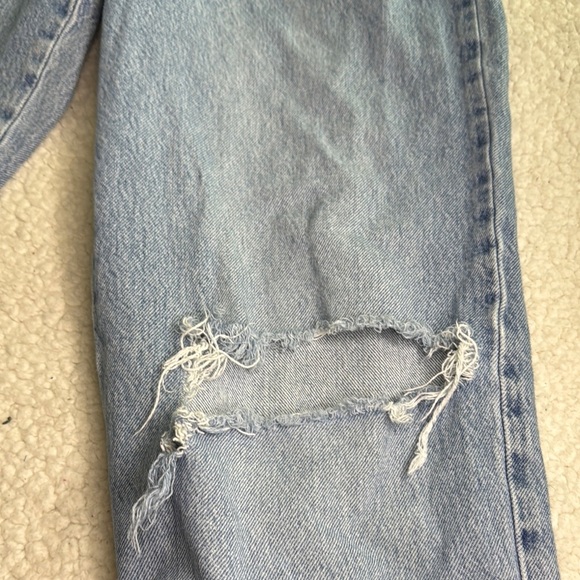 Garage Light Blue Flare Jeans - Picture 3 of 4